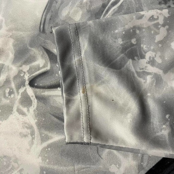 Spicy Tuna Coastal Long Sleeve Mahi-Mahi/Dolphin Black White Fishing Shirt XL - Picture 7 of 7